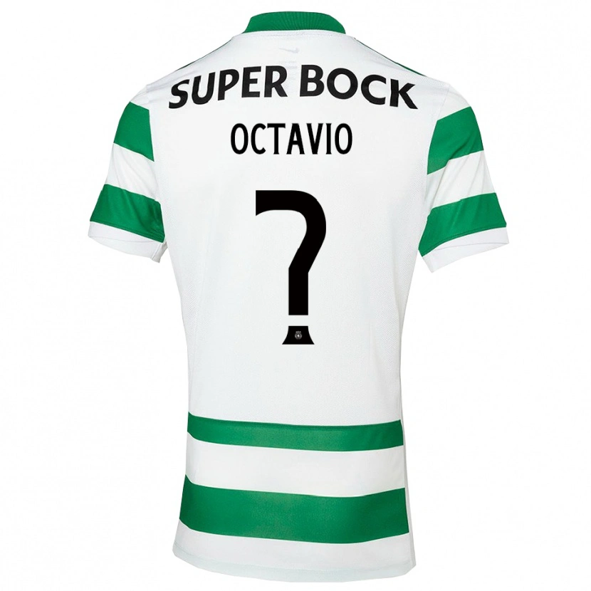 Danxen Kinder Tiago Octávio #0 Grün Weiß Heimtrikot Trikot 2025/26 T-Shirt Österreich