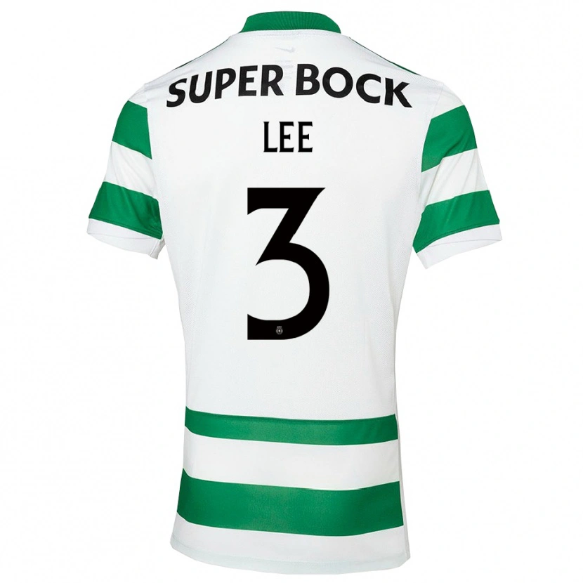 Danxen Kinder Afonso Lee #3 Grün Weiß Heimtrikot Trikot 2025/26 T-Shirt Österreich