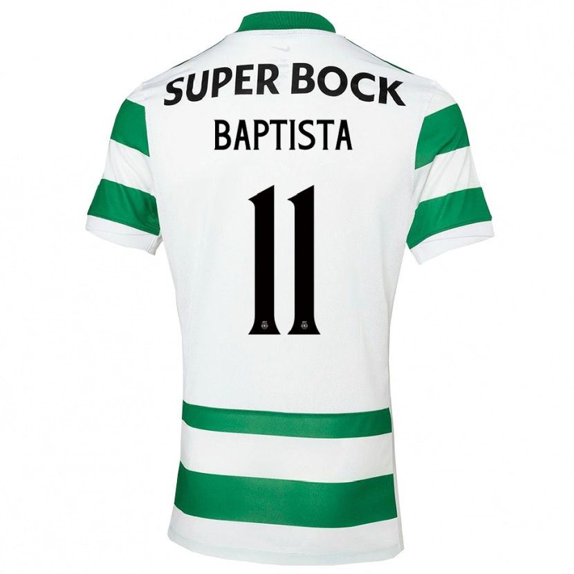 Danxen Kinder Brandão Baptista #11 Grün Weiß Heimtrikot Trikot 2025/26 T-Shirt Österreich
