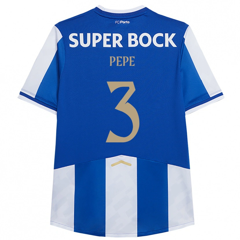 Danxen Kinder Pepe #3 Blau Weiß Heimtrikot Trikot 2025/26 T-Shirt Österreich