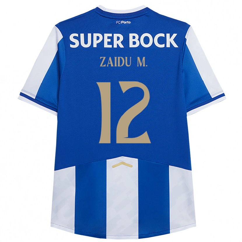 Danxen Kinder Zaidu #12 Blau Weiß Heimtrikot Trikot 2025/26 T-Shirt Österreich