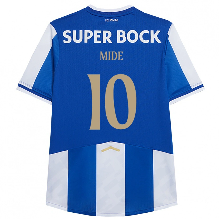 Danxen Kinder Mateus Mide #10 Blau Weiß Heimtrikot Trikot 2025/26 T-Shirt Österreich