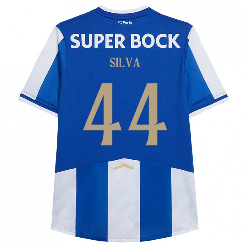 Danxen Kinder Felipe Silva #44 Blau Weiß Heimtrikot Trikot 2025/26 T-Shirt Österreich