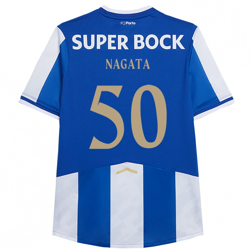 Danxen Kinder Kotaro Nagata #50 Blau Weiß Heimtrikot Trikot 2025/26 T-Shirt Österreich