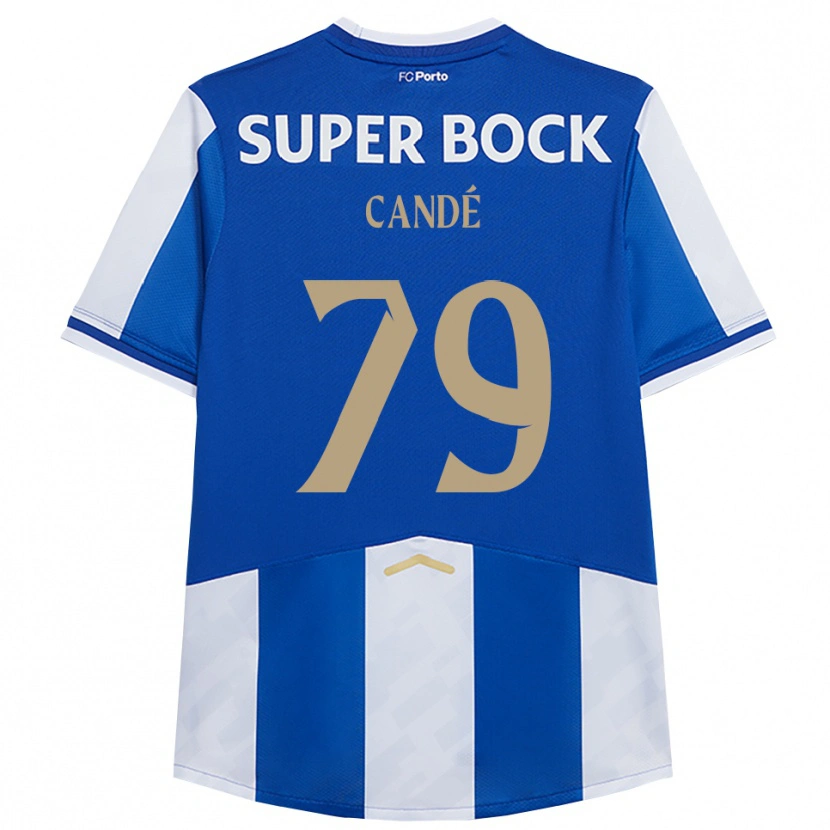 Danxen Kinder Umaro Candé #79 Blau Weiß Heimtrikot Trikot 2025/26 T-Shirt Österreich