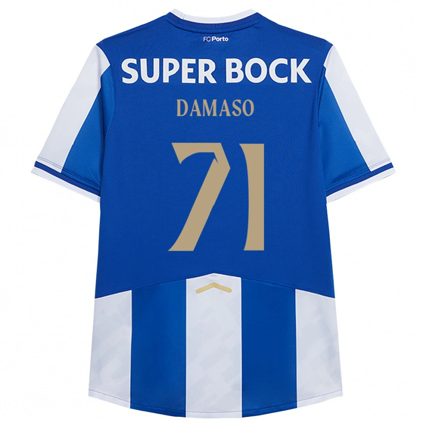 Danxen Kinder Nico Damaso #71 Blau Weiß Heimtrikot Trikot 2025/26 T-Shirt Österreich