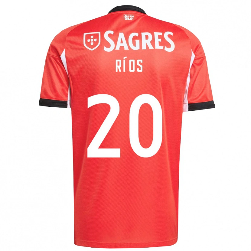 Danxen Kinder Richard Ríos #20 Rot Weiß Heimtrikot Trikot 2025/26 T-Shirt Österreich