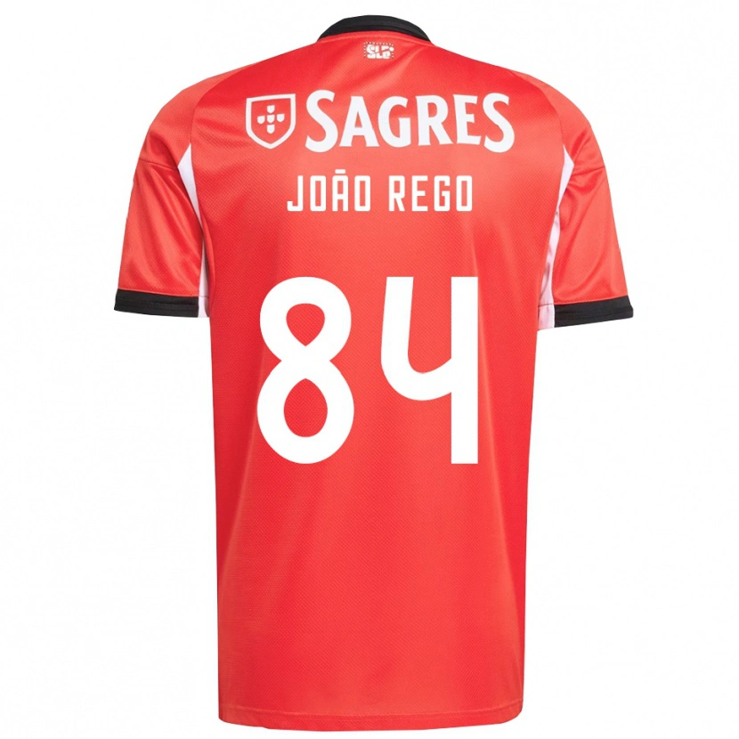Danxen Kinder João Rego #84 Rot Weiß Heimtrikot Trikot 2025/26 T-Shirt Österreich