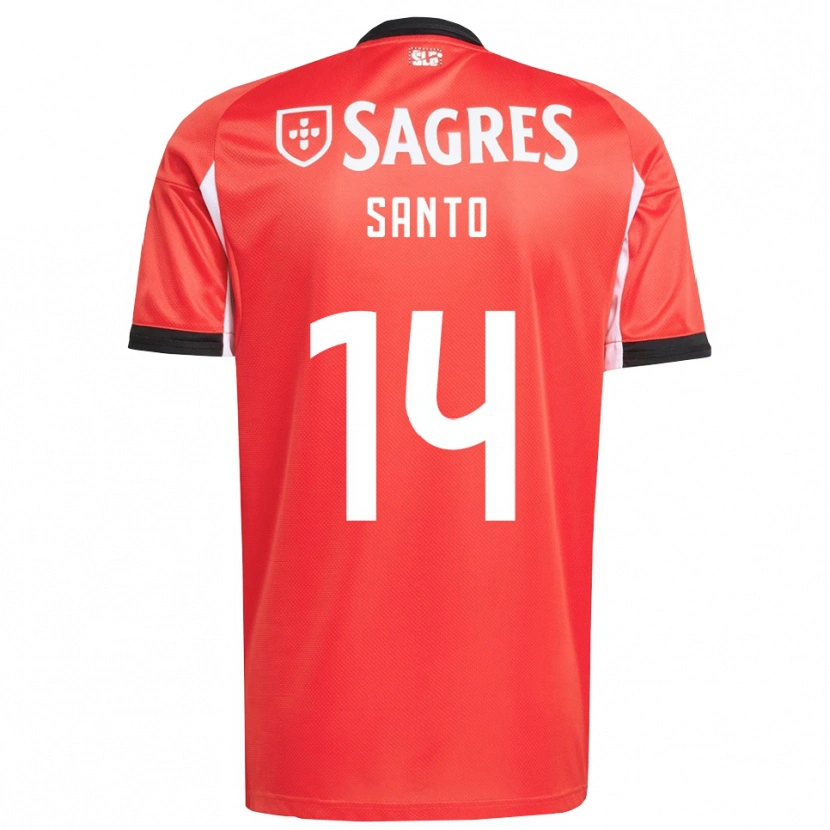 Danxen Kinder Sandro Santo #14 Rot Weiß Heimtrikot Trikot 2025/26 T-Shirt Österreich