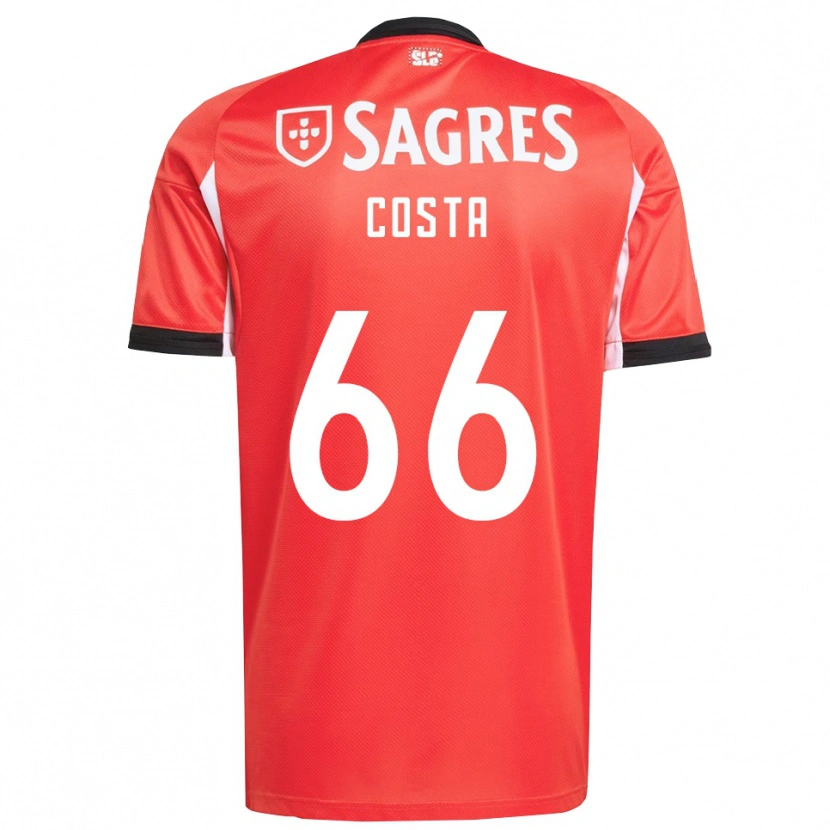 Danxen Kinder Rute Costa #66 Rot Weiß Heimtrikot Trikot 2025/26 T-Shirt Österreich