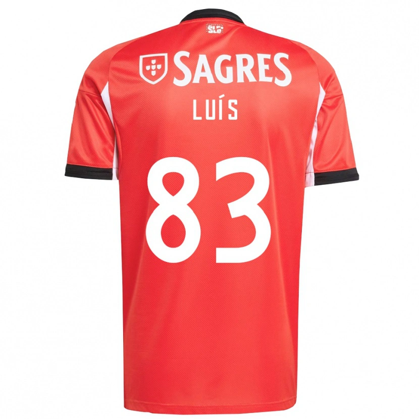 Danxen Kinder Rafael Luís #83 Rot Weiß Heimtrikot Trikot 2025/26 T-Shirt Österreich