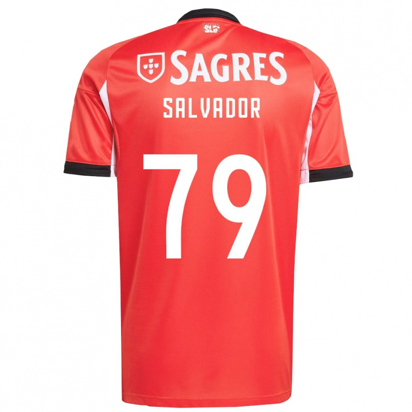 Danxen Kinder Marta Salvador #79 Rot Weiß Heimtrikot Trikot 2025/26 T-Shirt Österreich