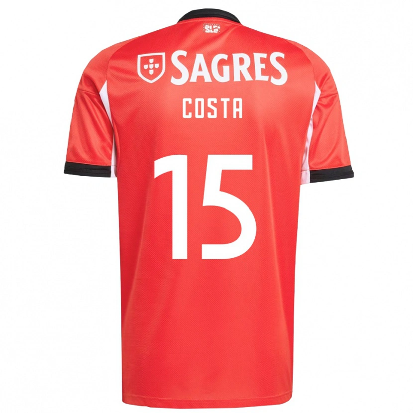 Danxen Kinder Carole Costa #15 Rot Weiß Heimtrikot Trikot 2025/26 T-Shirt Österreich
