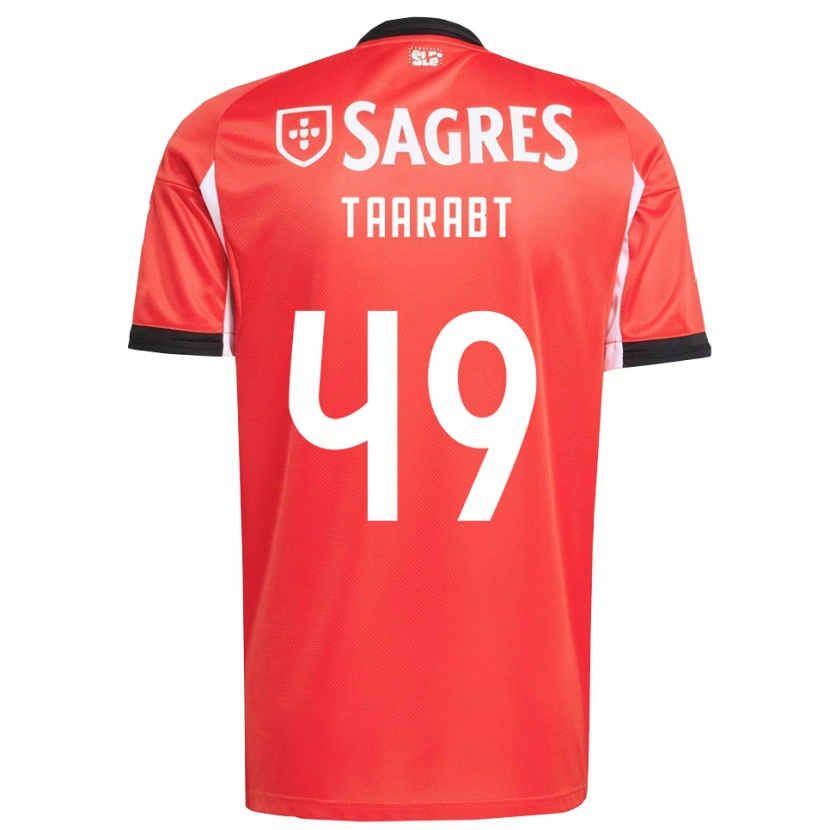 Danxen Kinder Adel Taarabt #49 Rot Weiß Heimtrikot Trikot 2025/26 T-Shirt Österreich
