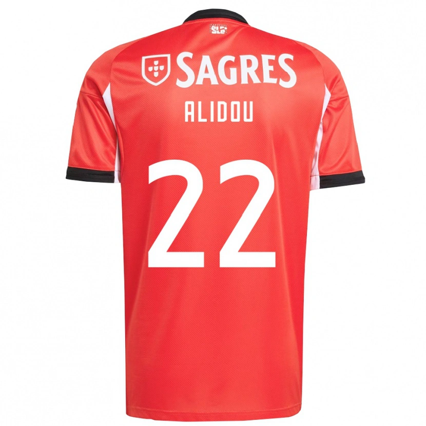Danxen Kinder Marie-Yasmine Alidou #22 Rot Weiß Heimtrikot Trikot 2025/26 T-Shirt Österreich
