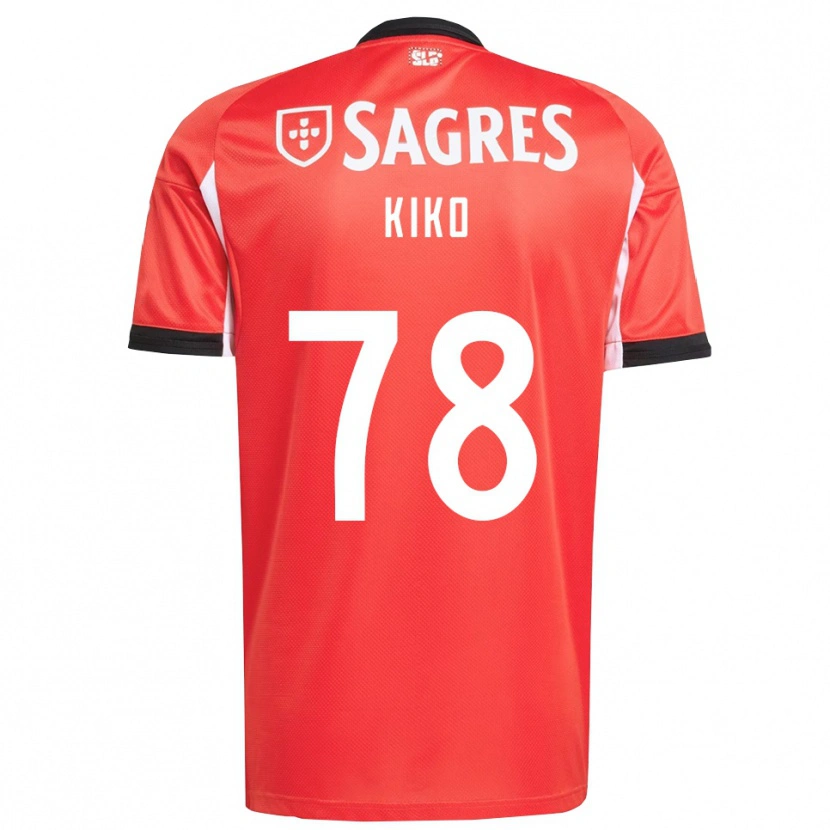 Danxen Kinder Kiko #78 Rot Weiß Heimtrikot Trikot 2025/26 T-Shirt Österreich
