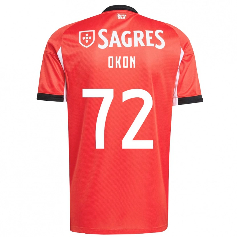 Danxen Kinder Paul Okon #72 Rot Weiß Heimtrikot Trikot 2025/26 T-Shirt Österreich