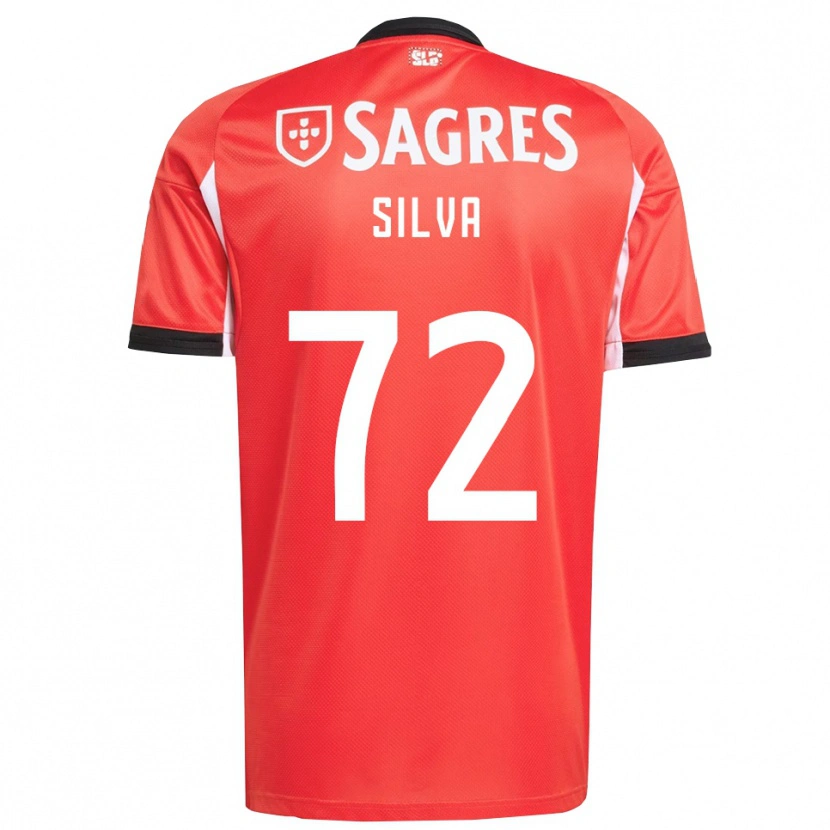 Danxen Kinder Matilde Silva #72 Rot Weiß Heimtrikot Trikot 2025/26 T-Shirt Österreich