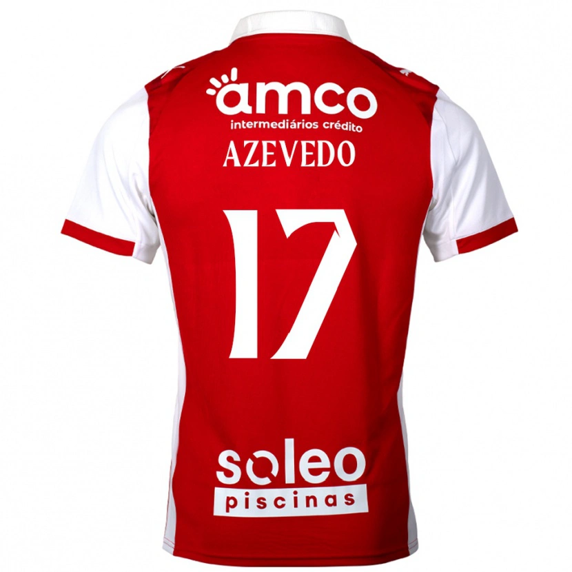 Danxen Kinder Mariana Azevedo #17 Rot Weiß Heimtrikot Trikot 2025/26 T-Shirt Österreich