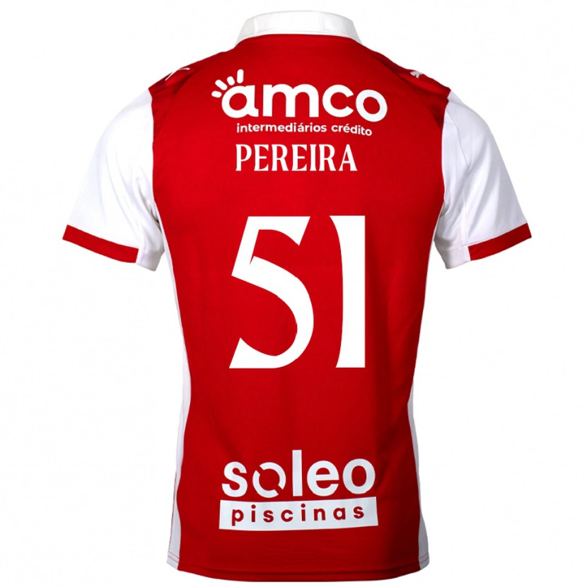Danxen Kinder Evy Pereira #51 Rot Weiß Heimtrikot Trikot 2025/26 T-Shirt Österreich