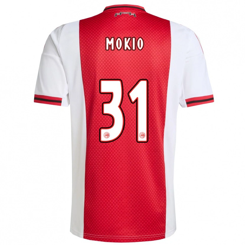 Danxen Kinder Jorthy Mokio #31 Rot Weiß Heimtrikot Trikot 2025/26 T-Shirt Österreich