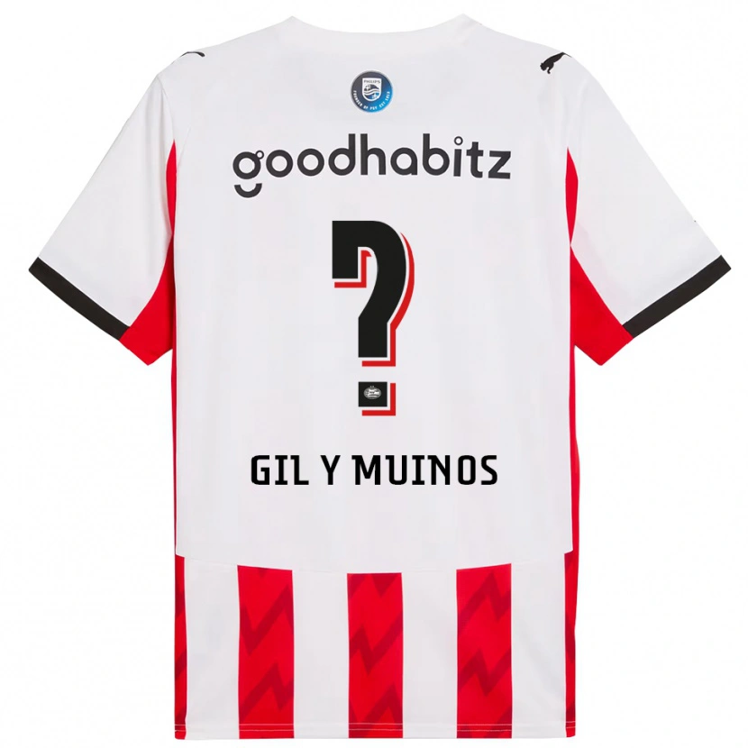 Danxen Kinder Yael Gil Y Muinos #0 Rot Weiß Heimtrikot Trikot 2025/26 T-Shirt Österreich