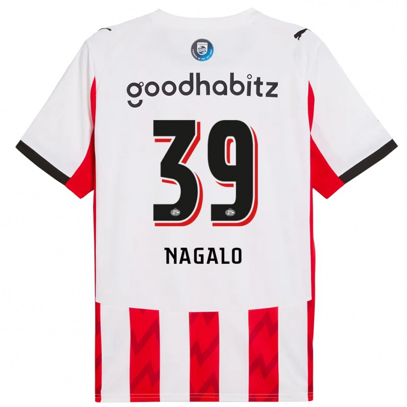 Danxen Kinder Adamo Nagalo #39 Rot Weiß Heimtrikot Trikot 2025/26 T-Shirt Österreich
