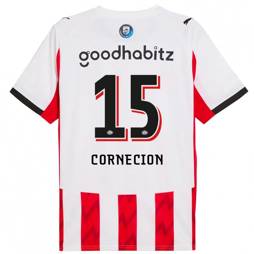 Danxen Kinder Shuryjano Cornecion #15 Rot Weiß Heimtrikot Trikot 2025/26 T-Shirt Österreich