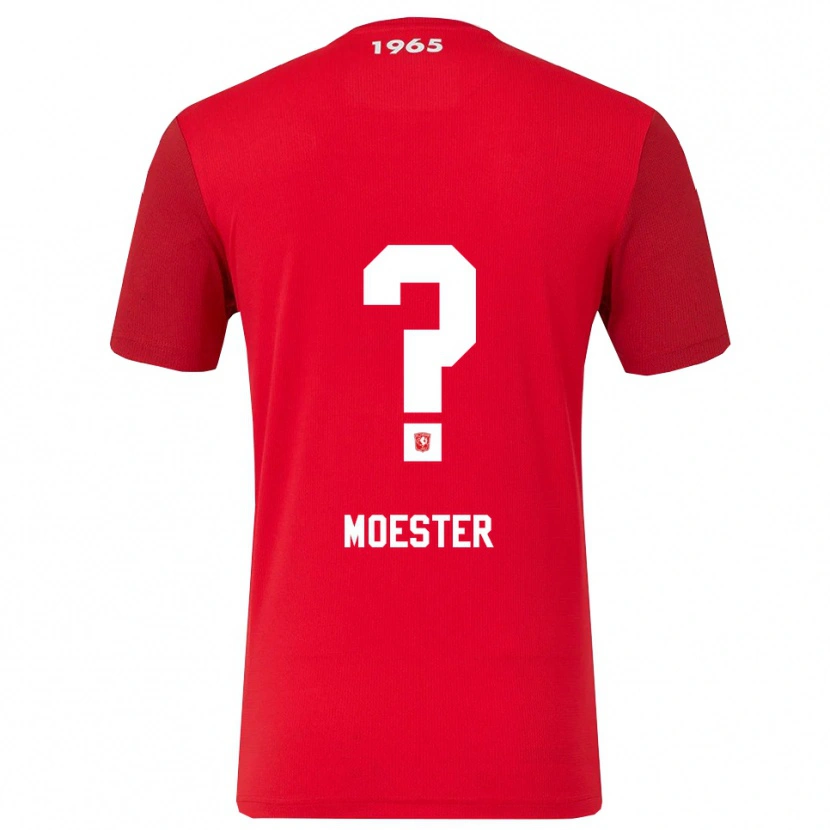 Danxen Kinder Ewout Moester #0 Rot Weiß Heimtrikot Trikot 2025/26 T-Shirt Österreich