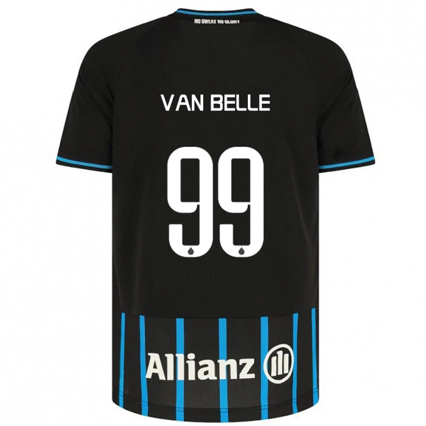 Danxen Kinder Lyndsey Van Belle #99 Schwarz Blau Heimtrikot Trikot 2025/26 T-Shirt Österreich