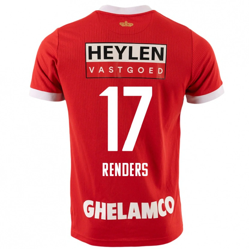 Danxen Kinder Semm Renders #17 Rot Weiß Heimtrikot Trikot 2025/26 T-Shirt Österreich
