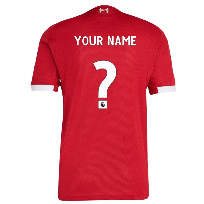 Danxen Kinder Ihren Namen #0 Rot Weiß Heimtrikot Trikot 2025/26 T-Shirt Österreich