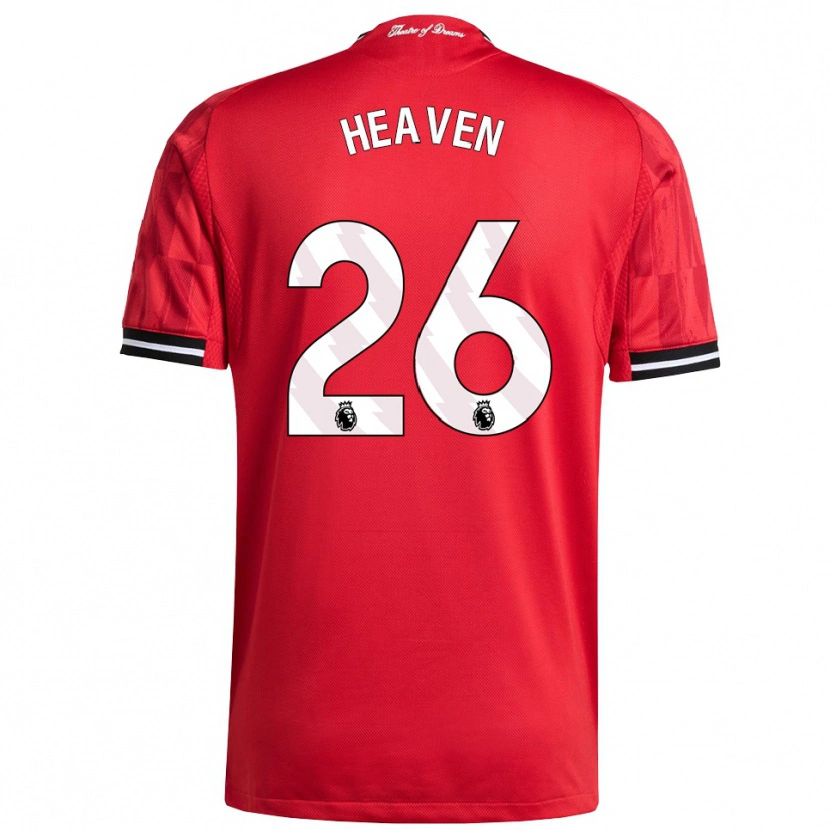 Danxen Kinder Ayden Heaven #26 Rot Schwarz Weiß Heimtrikot Trikot 2025/26 T-Shirt Österreich