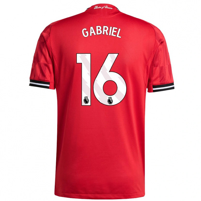 Danxen Kinder Jj Gabriel #16 Rot Schwarz Weiß Heimtrikot Trikot 2025/26 T-Shirt Österreich