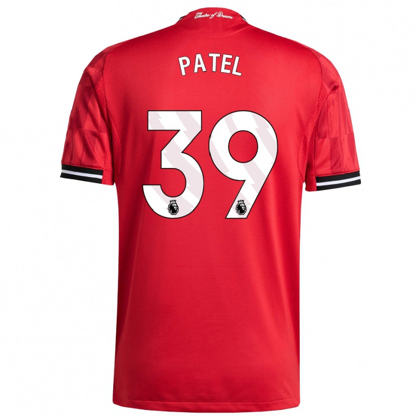 Danxen Kinder Safia Middleton-Patel #39 Rot Schwarz Weiß Heimtrikot Trikot 2025/26 T-Shirt Österreich