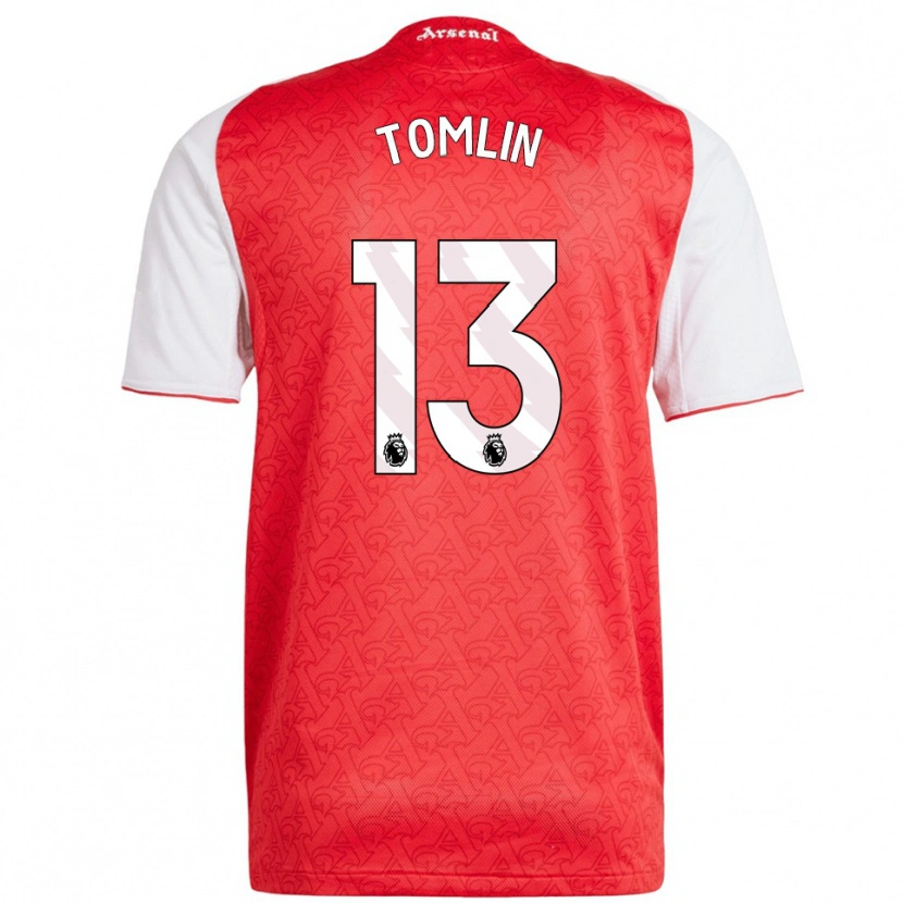Danxen Kinder Jack Tomlin #13 Rot Weiß Heimtrikot Trikot 2025/26 T-Shirt Österreich