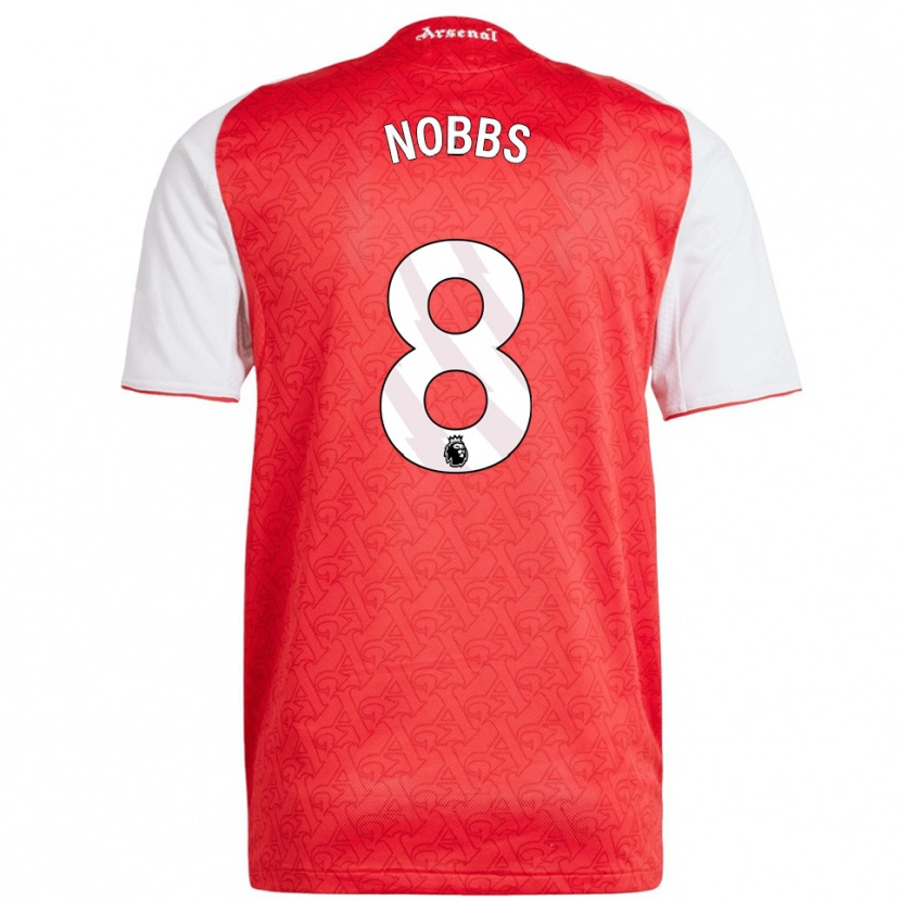 Danxen Kinder Nobbs #8 Rot Weiß Heimtrikot Trikot 2025/26 T-Shirt Österreich