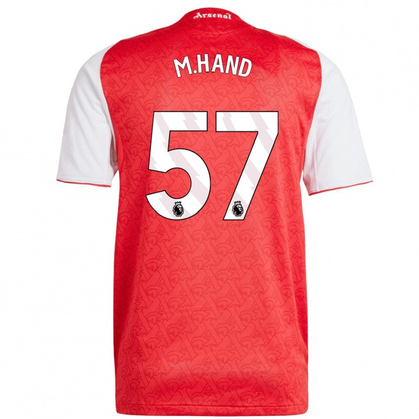 Danxen Kinder Ismail Oulad M'hand #57 Rot Weiß Heimtrikot Trikot 2025/26 T-Shirt Österreich