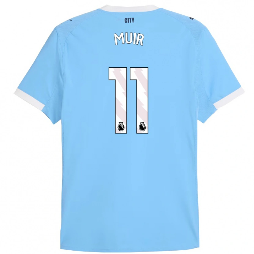Danxen Kinder Ashton Muir #11 Himmelblau Weiß Heimtrikot Trikot 2025/26 T-Shirt Österreich