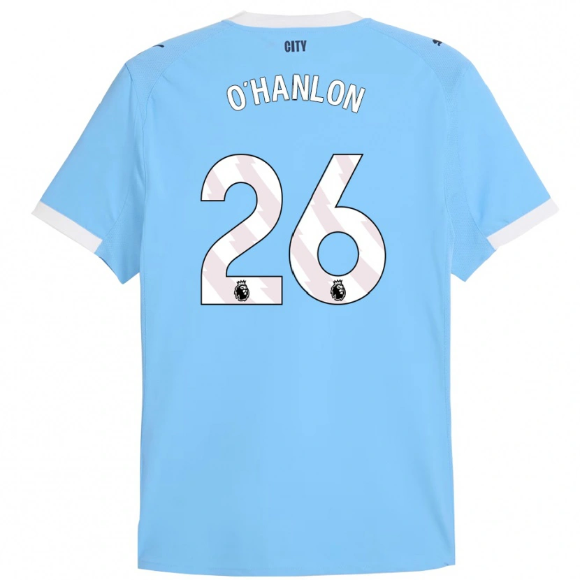 Danxen Kinder Tara O'hanlon #26 Himmelblau Weiß Heimtrikot Trikot 2025/26 T-Shirt Österreich