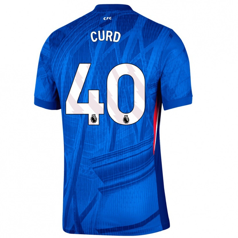 Danxen Kinder Ted Curd #40 Blau Weiß Heimtrikot Trikot 2025/26 T-Shirt Österreich