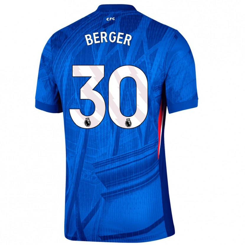 Danxen Kinder Ann-Katrin Berger #30 Blau Weiß Heimtrikot Trikot 2025/26 T-Shirt Österreich