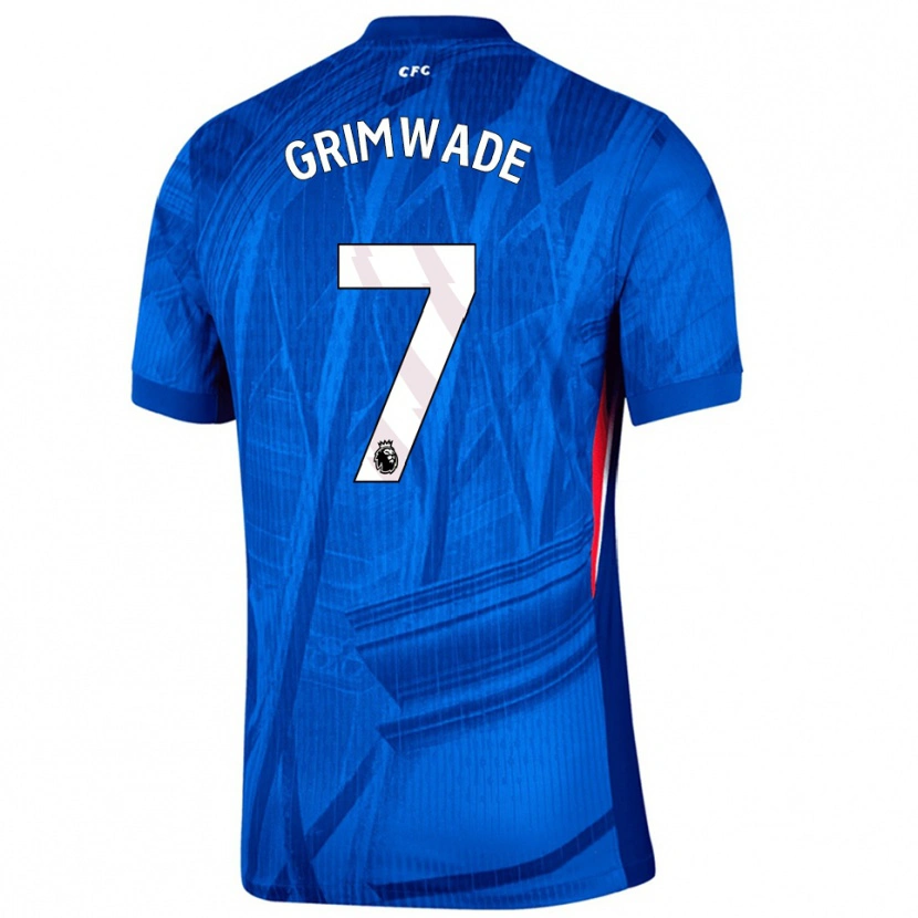 Danxen Kinder Heze Grimwade #7 Blau Weiß Heimtrikot Trikot 2025/26 T-Shirt Österreich