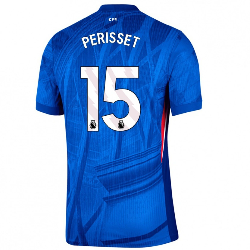Danxen Kinder Eve Perisset #15 Blau Weiß Heimtrikot Trikot 2025/26 T-Shirt Österreich
