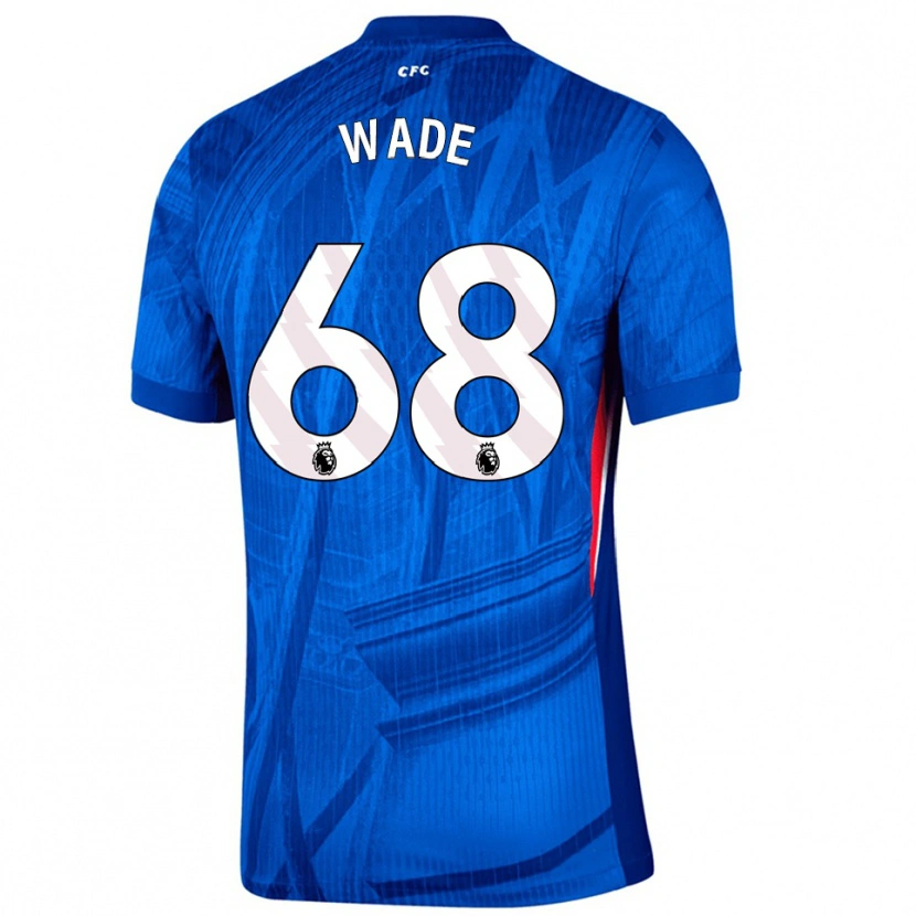 Danxen Kinder Shaun Wade #68 Blau Weiß Heimtrikot Trikot 2025/26 T-Shirt Österreich