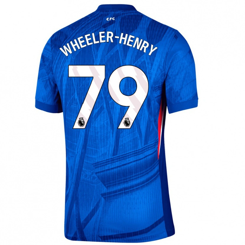 Danxen Kinder Joseph Wheeler-Henry #79 Blau Weiß Heimtrikot Trikot 2025/26 T-Shirt Österreich