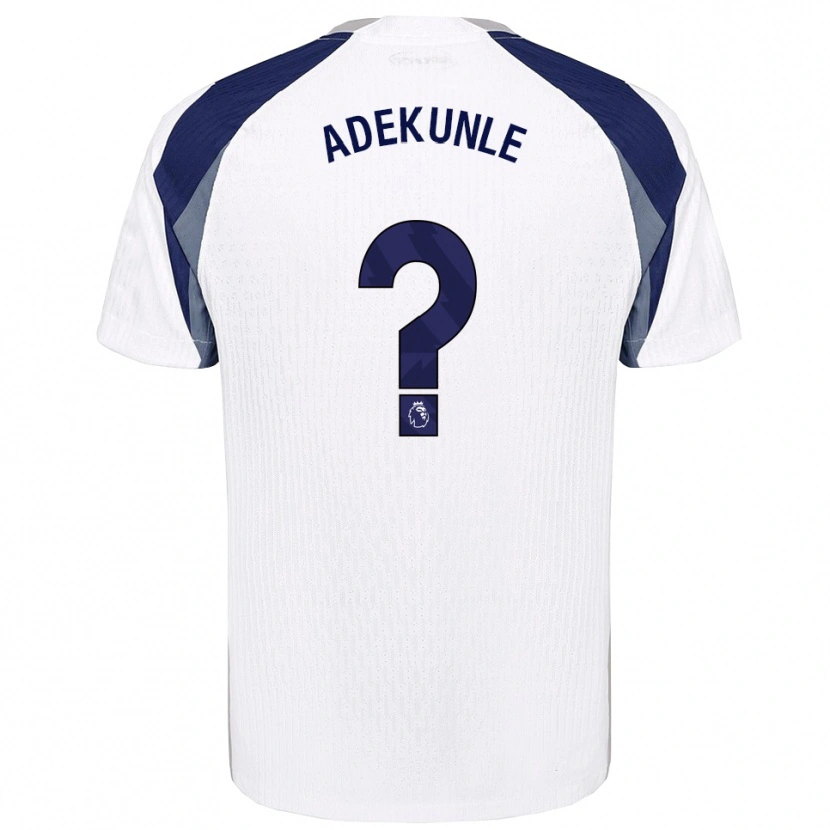 Danxen Kinder Timileyin Adekunle #0 Weiß Marineblau Heimtrikot Trikot 2025/26 T-Shirt Österreich