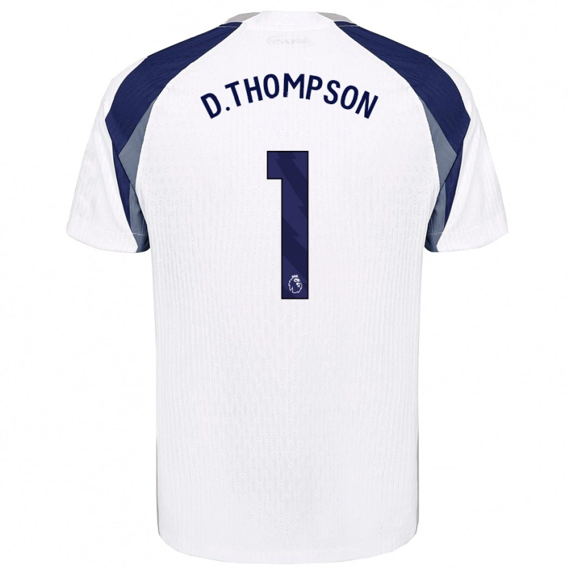 Danxen Kinder Dylan Thompson #1 Weiß Marineblau Heimtrikot Trikot 2025/26 T-Shirt Österreich