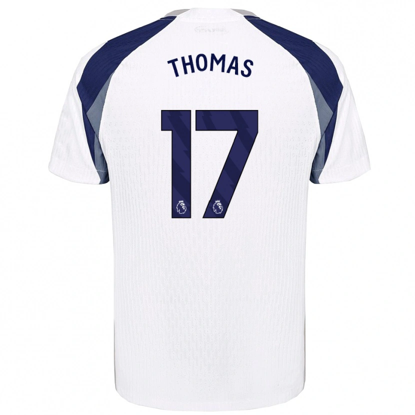 Danxen Kinder Martha Thomas #17 Weiß Marineblau Heimtrikot Trikot 2025/26 T-Shirt Österreich