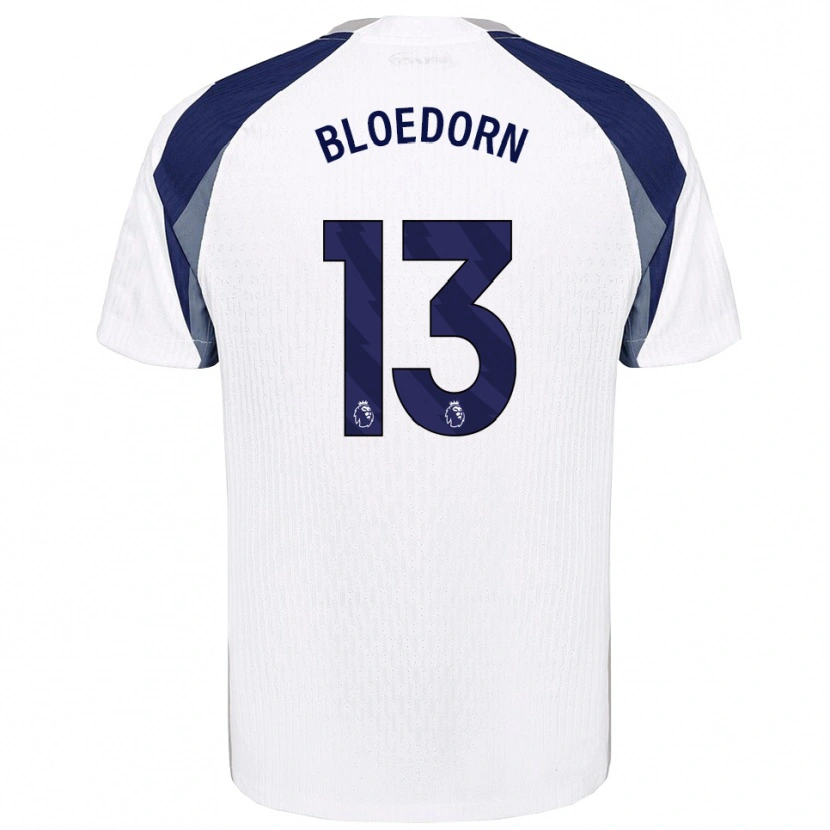 Danxen Kinder Carey Bloedorn #13 Weiß Marineblau Heimtrikot Trikot 2025/26 T-Shirt Österreich